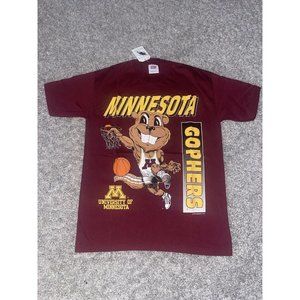 Vintage Saturday’s Hero Minnesota Gophers Basketball Shirt Size Large